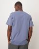 Arket ARKET heavyweight jersey T-shirt in blue - 3