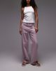 Arket ARKET high waist relaxed leg jeans in lilac-pink - 1