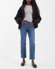Arket ARKET Jade stretch slim leg jeans in mid wash blue-Navy - 1