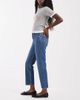 Arket ARKET Jade stretch slim leg jeans in mid wash blue-Navy - 3