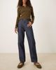 Arket ARKET Jade stretch slim leg jeans in rinse wash indigo-Navy - 1