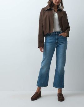 Arket ARKET kick flare jeans in blue denim
