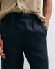Arket ARKET linen look pants in navy blue - 3