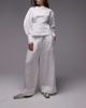 Arket ARKET linen pants with drawstring waist in white - 1