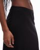 Arket ARKET linen rich midaxi skirt in black - 3
