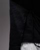 Arket ARKET linen sleeveless shirt with tie wrap front in black - 3