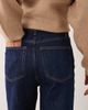Arket ARKET Lupine high rise wide leg jeans in mid washed blue - BLACK-Navy - 4