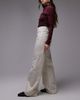Arket ARKET Lupine high rise wide leg jeans in winter white - 2