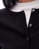 Arket ARKET merino wool knit cardigan in black - 2