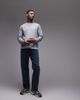 Arket ARKET minimal jersey sweatshirt with crew neck in gray - 2