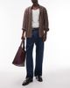 Arket ARKET Mist low rise baggy wide leg jeans in rich rinse blue - 1