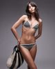 Arket ARKET mix & match bikini bottoms in black rope print - 1
