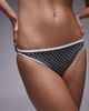 Arket ARKET mix & match bikini bottoms in black rope print - 3