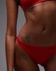 Arket ARKET mix & match smock bikini bottoms in red - 3