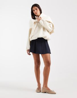 Arket ARKET mix and match active elastic mini tennis skirt in navy