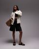 Arket ARKET oversized linen shirt in beige-Neutral - 2