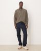 Arket ARKET oxford shirt in charcoal gray - 2