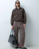 Arket ARKET Premium pure cotton baggy sweat pants in brown - 1
