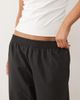 Arket ARKET pull on straight leg pants in black - 4