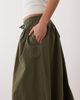 Arket ARKET pure cotton balloon pants in khaki-Green - 4