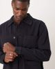 Arket ARKET pure cotton overshirt in navy blue - 2