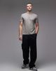 Arket ARKET pure cotton premium textured t-shirt in gray - 2