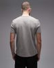 Arket ARKET pure cotton premium textured t-shirt in gray - 3