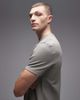 Arket ARKET pure cotton premium textured t-shirt in gray - 4