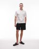 Arket ARKET pure linen drawstring shorts in black - 1