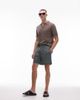 Arket ARKET pure linen drawstring shorts in khaki green - 1