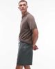 Arket ARKET pure linen drawstring shorts in khaki green - 2