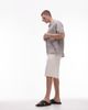 Arket ARKET pure linen relaxed short sleeved shirt in gray - 2