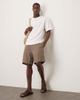 Arket ARKET pure linen shorts in mole-Brown - 1