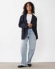 Arket ARKET pure wool set structured oversized blazer in navy - 2