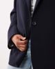Arket ARKET pure wool set structured oversized blazer in navy - 4