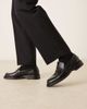 Arket ARKET real leather premium formal loafer shoes in black - 3