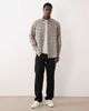 Arket ARKET relaxed fit flannel shirt in beige-Neutral - 2