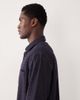 Arket ARKET relaxed fit flannel shirt in blue plaid - 4