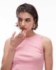 Arket ARKET ribbed jersey tank top in light pink - 2
