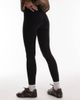 Arket ARKET seamless gym leggings with side pockets in black - 4