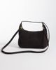 Arket ARKET small pure suede leather detachable cross body tote bag in dark brown - 4