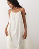Arket ARKET spaghetti strap beach maxi dress in white - 3