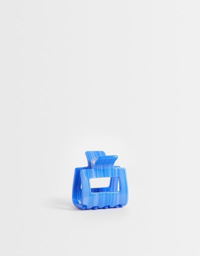 Arket ARKET square claw clip in blue
