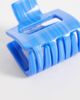 Arket ARKET square claw clip in blue - 3