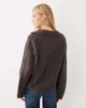 Arket ARKET super soft alpaca wool blend polo sweater in gray - 4