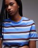 Arket ARKET t-shirt in blue retro stripe-Multi - 4