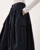 Arket ARKET utility midi skirt in black - 3