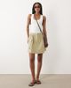 Arket ARKET utility mini skirt in beige-Neutral - 1