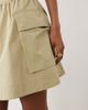 Arket ARKET utility mini skirt in beige-Neutral - 4