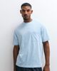 Arket ARKET washed T-shirt with pocket in light blue - 1